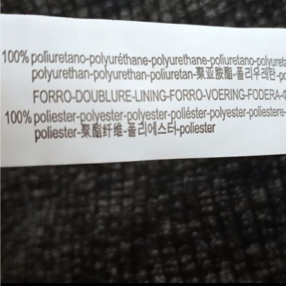 BERSHKA FAUX LEATHER SLEEVE CARDIGAN SZ.M EUC - Picture 8 of 8